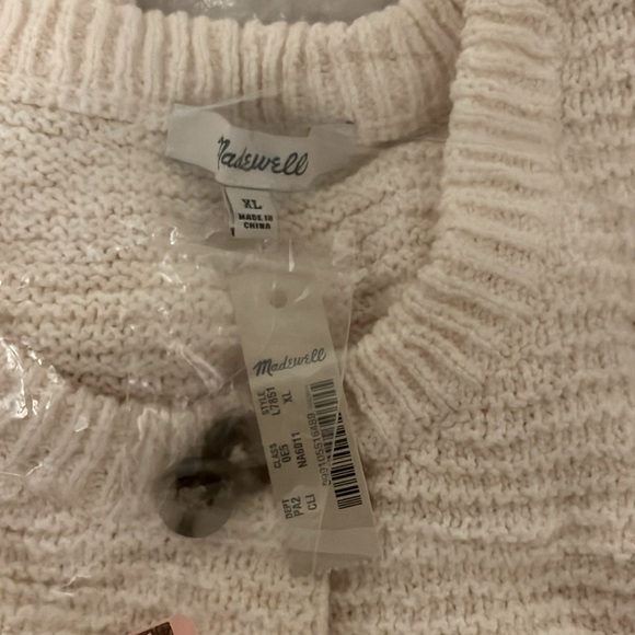 NWT Madewell Deville Cardigan Sweater - Picture 6 of 6